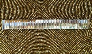 【送料無料】腕時計 スコットレトロステンレスカットストレッチscott 15mm l538 retro 100 stainless steel shiny ultra sleek cuts stretch nos