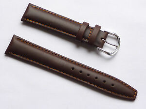 【送料無料】腕時計 クオリティラグブラウンレザーストラップスプリングバーquality lug 18mm brown genuine leather strap with 2 spring bar