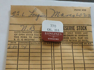 【送料無料】腕時計 ヴィンテージロンジンモデルメインスプリングパートvintage nos longines model 22l wrist watch mainspring, part 770 【送料無料】腕時計 ヴィンテージロンジンモデルメインスプリングパートvintage nos longines model 22l wrist watch mainspring, part 770