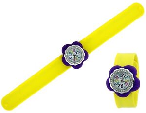 【送料無料】腕時計 ジュネーブスラップウォッチイエローパープルクリスタルマルチカラーgeneva 3d slap watch yellow amp; purple 5 petal flower,crystals multi color s 【送料無料】腕時計 ジュネーブスラップウォッチイエローパープルクリスタルマルチカラーgeneva 3d slap watch yellow amp; purple 5 petal flower,crystals multi color s
