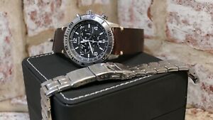 楽天hokushin【送料無料】腕時計　レアアキュリストクロノグラフスタースポーツウォッチrare accurist chronograph star sports 100m watch mb737