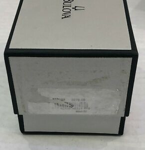 【送料無料】腕時計　ブローバオリジナルグレーブラックウォッチボックスケース