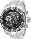 【送料無料】腕時計 インビクタメンズヴェノムクオーツクロノステンレススチールinvicta mens venom quartz chrono 1000m stainless steel watch 31498