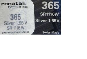 ̵ӻסʡ󥰥륦åХåƥ꡼ʡrenata single watch battery swiss made renata 365 or sr1116sw 15v fast shipping
