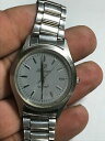 【送料無料】腕時計 メンズシルバートーンリビエラアナログウォッチmens silver tone riviera analog watch