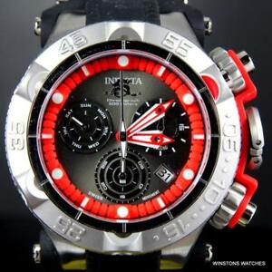 ̵ӻס󥺥ӥХΥޥåɥΥեꥳ󥦥åmens invicta subaqua noma v red 50mm swiss movt chronograph silicone watch