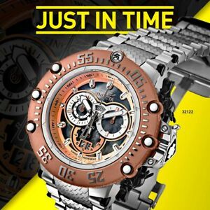 【送料無料】腕時計　インビクタスバクアクロノデイデイトローズゴールドベゼルウォッチinvicta 52mm subaqua noma vii swiss movt chrono daydate rose gold bezel watch
