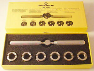 【送料無料】腕時計 ベルゲオンウォッチケースオープナークロージングツールbergeon 5537 waterproof amp; grooved watch case opener closing tool hw5537