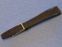 【送料無料】腕時計 ブレスレットドモントルクワールヴェリブルマロンヌフフェイトメインbracelet de montre cuir veritable marron 16 mm neuf fait main