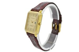 【送料無料】腕時計　ヴィンテージブローバクォーツゴールドメッキvintage bulova rrg quartz gold plated midsize watch 1891