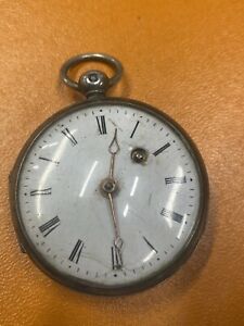 【送料無料】腕時計　アンシエンヌモントルコクレテティンエンアルジャンancienne montre coq letetin en argent