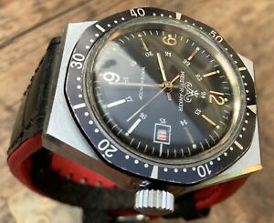 【送料無料】腕時計　マスターアンカータウチャーダイバードイツmeister anker taucher diver germany wrist watch 1970s