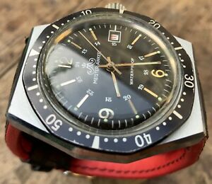 【送料無料】腕時計　マスターアンカータウチャーダイバードイツmeister anker taucher diver germany wrist watch 1970s