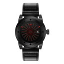 yzrv@WHRTgDr[iI[g}eBbNAb`CIlb\ybUtBIEIzinvo corsa turbina automatico acciaio nero rosso pelle zaffiro orologio uomo