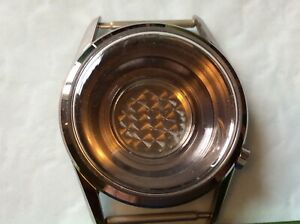 ̵ӻס٥饹benrus electromatic watch case only for landeron 4750 never used