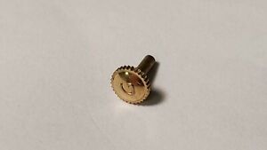 【送料無料】腕時計 グランクラウンイエローヘッドgruen crown yellow 44mm head with post, total length 64mm