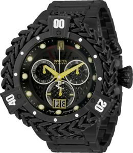 【送料無料】腕時計　インビクタヘレスボルトリザーブブラックスチールスイスクロノグラフウォッチ