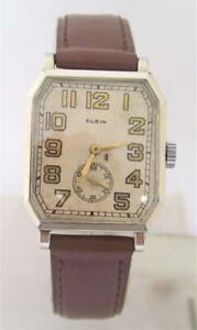 【送料無料】腕時計 ヴィンテージホワイトエルギンメンズサービスvintage 14k white gf elgin mens winding watch c1920s* exlnt* serviced 【送料無料】腕時計 ヴィンテージホワイトエルギンメンズサービスvintage 14k white gf elgin mens winding watch c1920s* exlnt* serviced