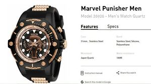 【送料無料】腕時計 メンズマーベルパニッシャーウォッチローズゴールドモデルinvicta mens marvel punisher 51mm watch rose gold model 26926 【送料無料】腕時計 メンズマーベルパニッシャーウォッチローズゴールドモデルinvicta mens marvel punisher 51mm watch rose gold model 26926