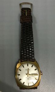 ベンラス 【送料無料】腕時計　ヴィンテージベンラスシーロードメンズゴールドエレクトロメッキベゼルvintage benrus automatic sea lord men’s wristwatch 14k gold electroplated bezel