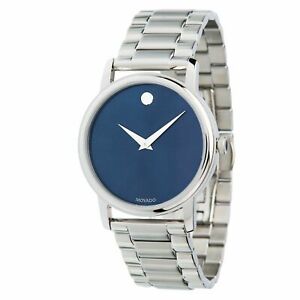 【送料無料】腕時計　モバドメンズミュージアムステンレススチールクォーツウォッチmovado 2100015 mens museum stainless steel quartz watch