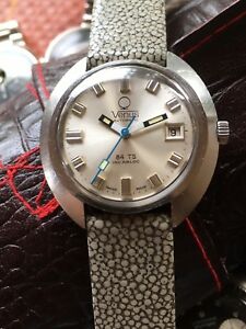 ̵ӻסơʥᥤɥСåvintage venus 84 ts swiss made automatic mens diver watch eta 2783 39,5mm