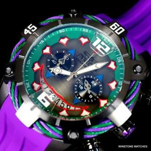 【送料無料】腕時計　インビクタコミックスジョーカーボルトパープルクロノグラフウォッチinvicta dc c..