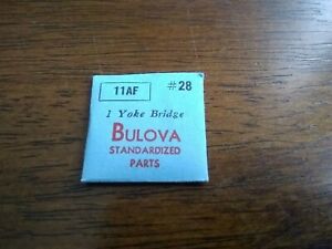 【送料無料】腕時計　ブローバブランドウォッチパーツヨークbulova 11af genuine brand watch part 28 yoke bridge
