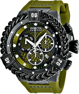 ̵ӻסӥܥȥϡꥶ֥Υ󥹥ꥳ󥹥ȥåץå33157 invicta bolt herc reserve qrtz chrono mens 56mm swiss silicone strap watch