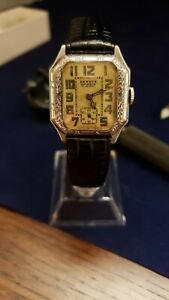 ベンラス 【送料無料】腕時計　ヴィンテージベンラスアールデコvintage benrus art deco wristwatch