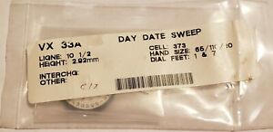 【送料無料】腕時計 スイープクォーツ vx 33a day date sweep quartz watch movement