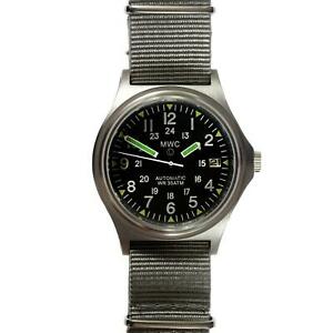 【送料無料】腕時計　エディションブラシスチールmwc g10 300m ltd edition brushed steel automatic military watch