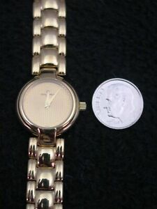 【送料無料】腕時計 ヴィンテージフランスミシェルハーベリンレディースブレスレットウォッチゴールドジュエルvintage french michel herbelin ladies bracelet watch gold 1 jewel