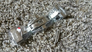 【送料無料】腕時計　ポリッシュステンレススチールバタフライクラスプバックルボタン