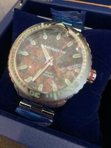 【送料無料】腕時計　アラゴンマタドールaragon a314leo matador automatic 45mm