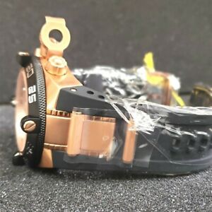 【送料無料】腕時計　インビクタローズトーンスバクアノマスイスクォーツクロノストラップウォッチinvicta 16984 50mm rosetone subaqua noma iv swiss made quartz chrono strap watch