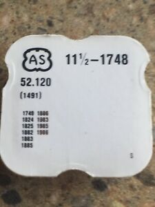 【送料無料】腕時計　オシレータウェイトボルトパートスイスフリーポストas 1748 oscillating weight bolt part 1491 swiss made unused free post
