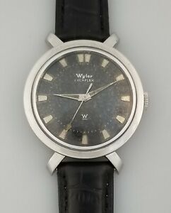 【送料無料】腕時計 ヴィンテージワイラーインカフレックスメンズマニュアルケースラグrare vintage wyler incaflex mens manual wind watch ? unusual fancy case lugs