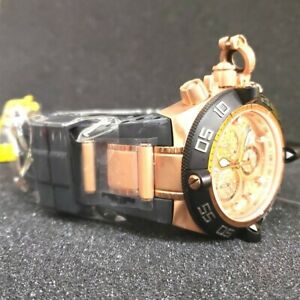【送料無料】腕時計　インビクタローズトーンスバクアノマスイスクォーツクロノストラップウォッチinvicta 16984 50mm rosetone subaqua noma iv swiss made quartz chrono strap watch