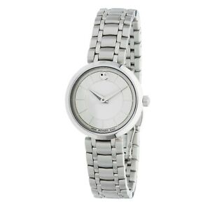 【送料無料】腕時計 モバドシルバークォーツウォッチmovado 0607098 womens 1881 silver quartz watch