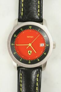 【送料無料】腕時計 フェラーリフォーミュラステンレススチールクォーツウォッチレアferrari formula 1 stainless steel quartz watch 1999 rare