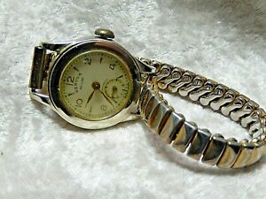 【送料無料】腕時計　ジェノバデラックススイスgenova deluxe antimagnetic wristwatch swiss made 523