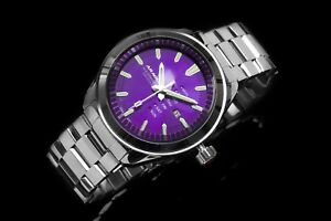 【送料無料】腕時計 アラゴンaragon a285pur antigravity vertical day date 50mm 【送料無料】腕時計 アラゴンaragon a285pur antigravity vertical day date 50mm