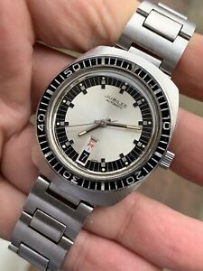 【送料無料】腕時計 ヴィットナウアーロンジンメンズダイバーヴィンテージジュビリーベークライトvintage jubilee by wittnauer longines automatic mens diver watch bakelite 36,7mm