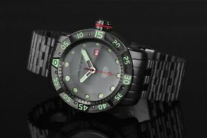 【送料無料】腕時計　アラゴンゲージaragon a327gry gauge automatic 50mm