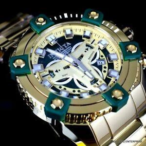 【送料無料】腕時計 インビクタグランドオクタンゴールドメッキスイスグリーンウォッチinvicta grand octane coalition forces gold plated swiss mvt green 63mm watch