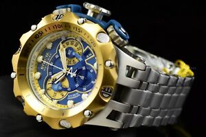 【送料無料】腕時計 インビクタメンズハイブリッドスイスクロノグラフゴールドシルバーダイバーウォッチinvicta mens 51mm hybrid venom swiss chronograph gold silver 500m diver watch