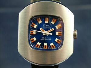 【送料無料】腕時計　エザヴィンテージジュエルドイツeza automatic watch vintage 1970s 25 jewel german hb111 old nos