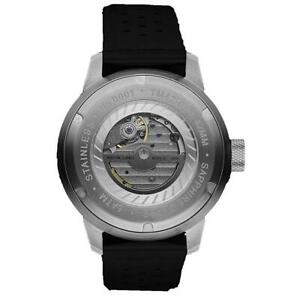 【送料無料】腕時計　パンゼラタイムマスターラプターオートマチックアチャイオダトリオネロオロオロジオウオモpanzera time master raptor mk6 automatico acciaio datario nero orologio uomo