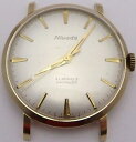    rv@Be[Wjo S[hXCXvintage nivada 9ct gold gents 21 jewel swiss gents wristwatch in working order